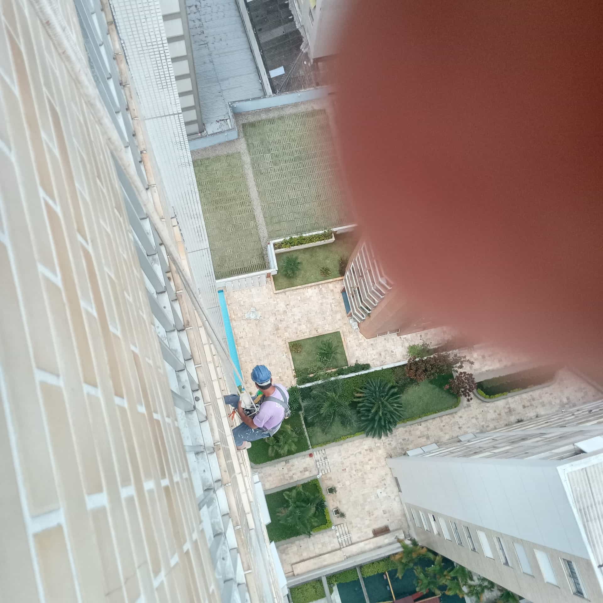 Trabalho em altura - rapel