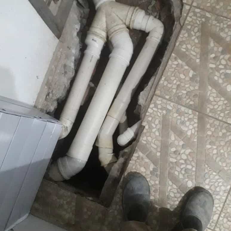 Telhado em construção